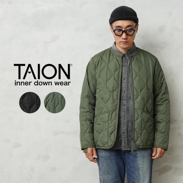 TAION（タイオン） TAION-104ZML-1 MILITARY LINE クルーネック W