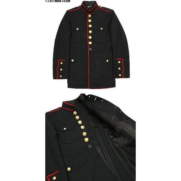 ミリタリージャケット 実物 新品 米軍USMC (米海兵隊) ドレスジャケット 米海兵隊 礼装 正装用 デッドストック :us-usmc
