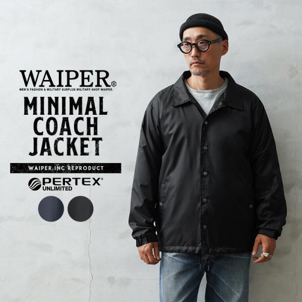WAIPER ミニマルコーチジャケット Sサイズ waiper_waiper-wp1130