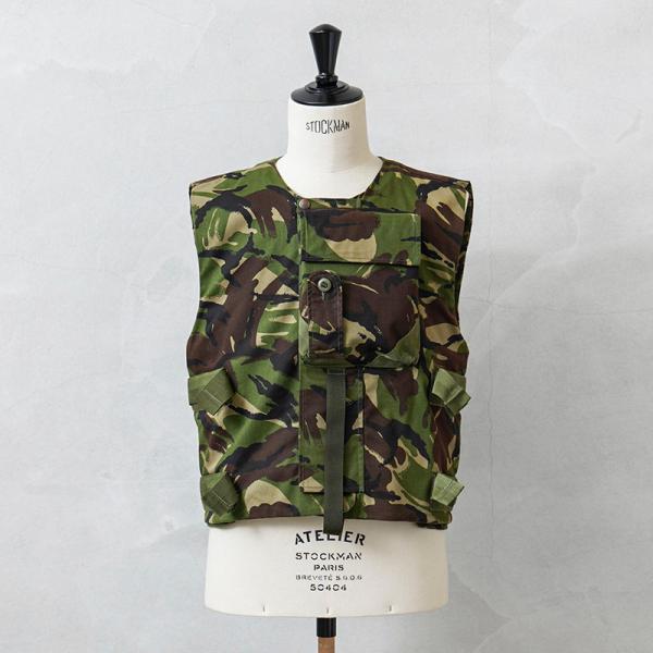 70s 実物 イギリス軍 スモックライトベスト ダブルブレスト ユーロ 70s 実物 イギリス軍 スモックライトベスト ダブルブレスト ユーロ