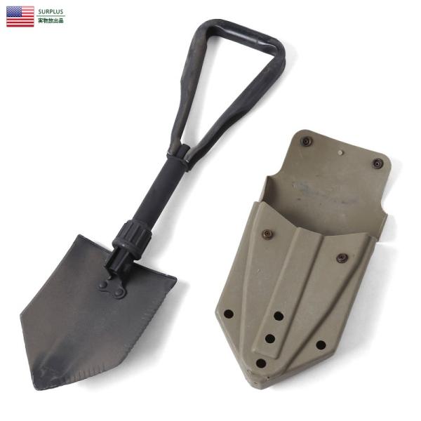 MILITARY 実物 USED 米軍 ENTRENCHING TOOL フォールディング