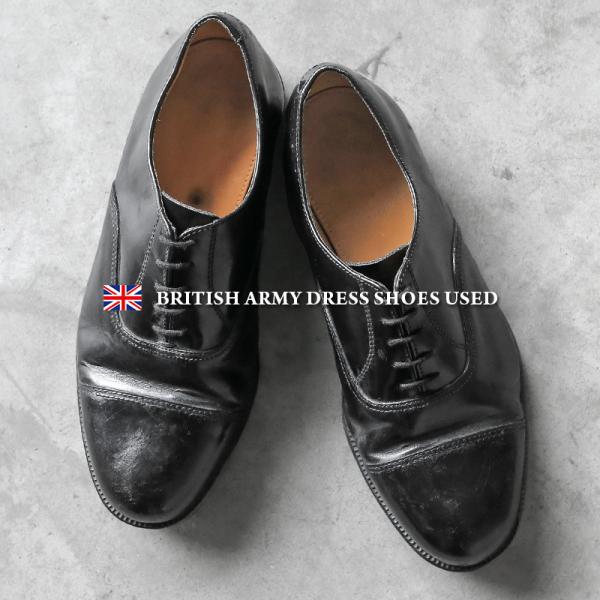 MILITARY 実物 USED イギリス軍 ドレスシューズ / オフィサー MILITARY 実物 USED イギリス軍 ドレスシューズ / オフィサー