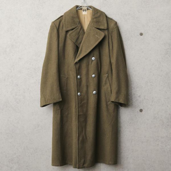 最終価格　希少　フランス軍　1966年製 ヴィンテージミリタリー コート MILITARY 希少 実物 新品 デッドストック フランス軍 M-47