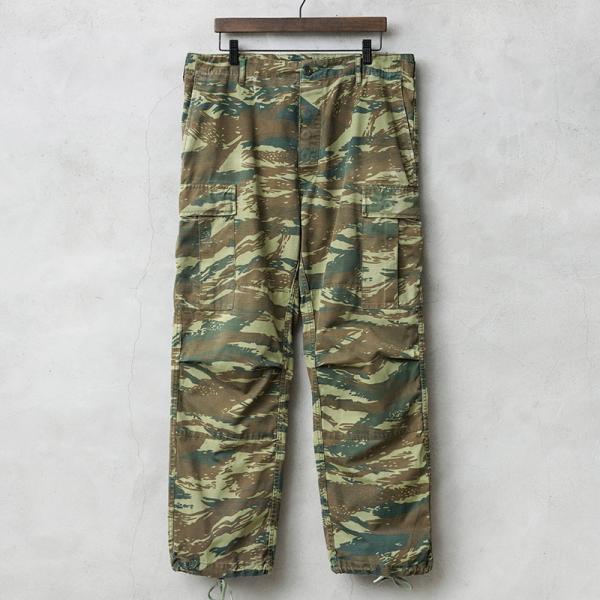 【60sヴィンテージ】レアカモ リザードカモ ポルトガル軍 カーゴパンツ 56dd2457d4671f7012c06923bd5519