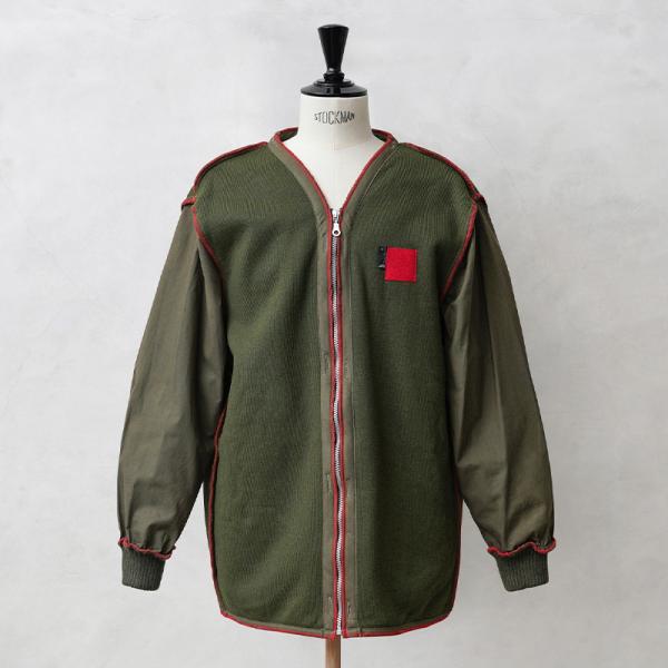 SLOW STONE◇スイス軍 ミリタリーブランケット リメイク