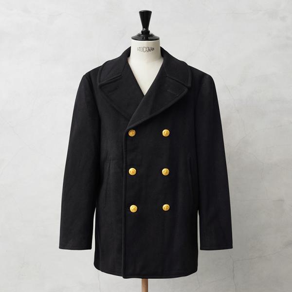 60s US NAVY ミリタリー Pコート DALE FASHIONS INC 60s 実物 米軍 US NAVY ピーコート 濃紺系 34R Pコート USN