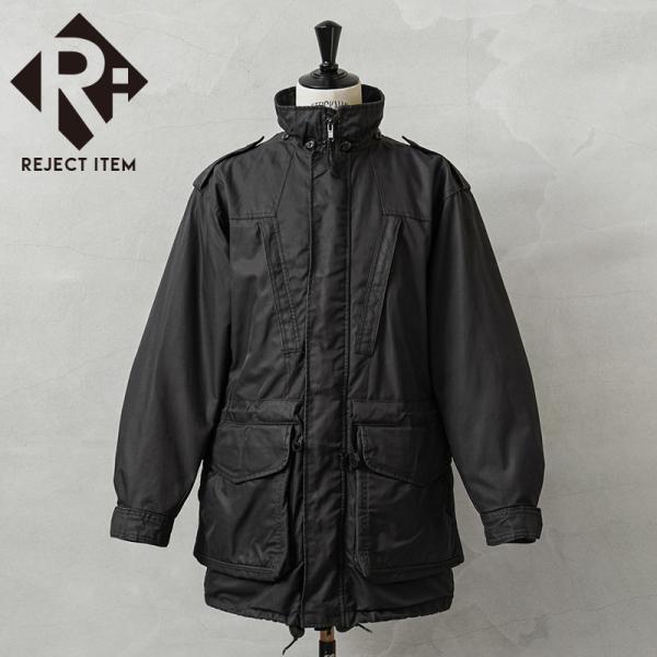 リジェクト 訳あり品 実物 USED カナダ軍  CANADIAN NAVY コールド&ウェットウェザーパーカー BLACK【Cx】【I】 waiper_wip-25010726