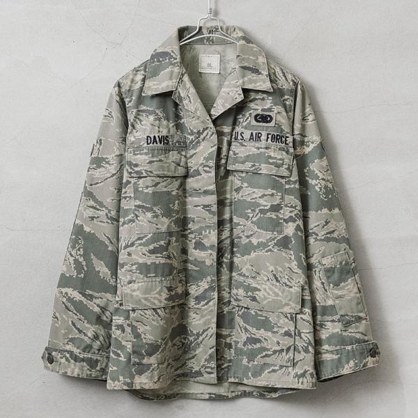 90s アメリカ軍 USAF ユーティリティジャケット ミリタリー 実物 MILITARY 実物 USED 米空軍 レディース U.S.A.F ABU