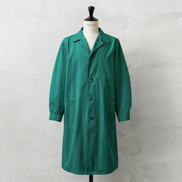 3 SUISSES/ショップ ワークコート/XXL/グリーン/ヨーロッパ買付 MILITARY（ミリタリー） 実物 USED オーストリア軍 CIVIL DEFENSE