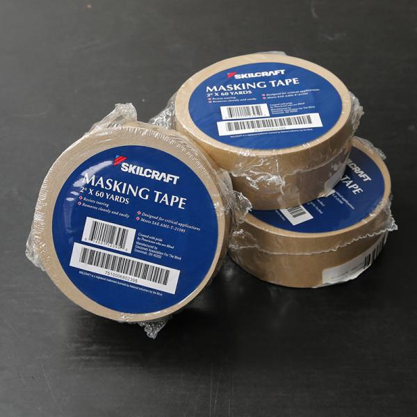 実物 新品 デッドストック 米軍 SKILCRAFT社製 Crepe Backing マスキングテープ ミリタリー 雑貨 小物 グッズ【クーポン対象外】【I】