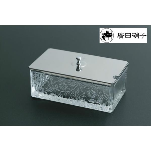 名称：廣田硝子 レイシー　バターケースサイズ：88×147×高65(mm)材質：廣田硝子※実際の商品の色は画像と少々異なることがありますがご了承ください。