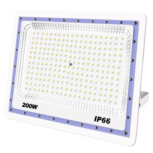 【即納】2個セット 極薄型 投光器 led 200w 2000w相当 昼光色 6500K 16000LM IP66 led作業灯 3mコード 角度調整可能 防犯灯 駐車場灯 PSE 送料無料 1年保証
