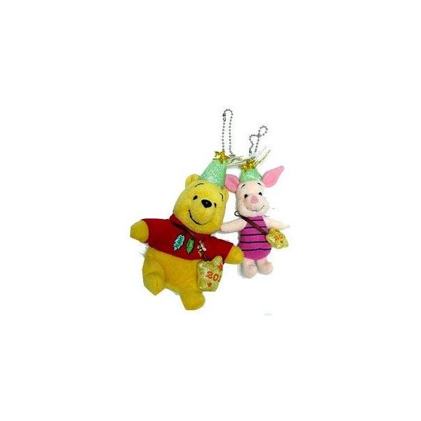 ディズニーリゾート　七夕　プーさん　ピグレット　ぬいぐるみキーホルダー　ぬいば ピグレットが仲間入り！東京ディズニーリゾート『くまのプーさん』肩
