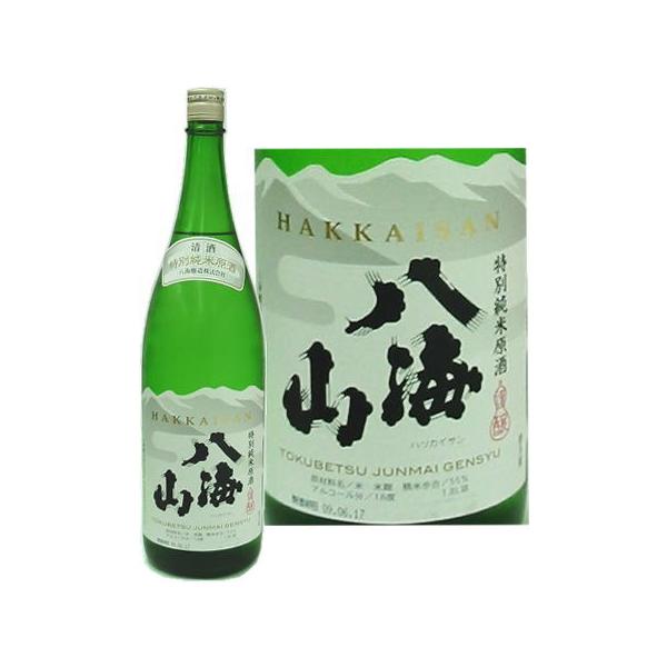 八海山 特別純米原酒 1800ml 夏季限定出荷 2024.5蔵出