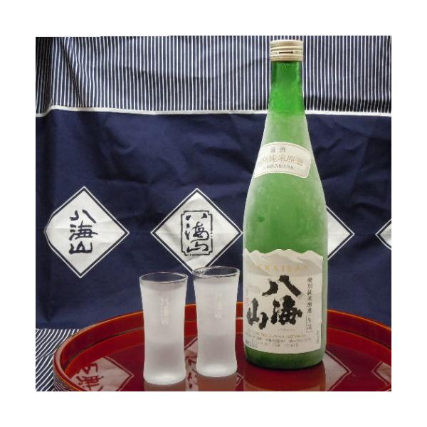 八海山 特別純米原酒 720ml と専用グラス 日本酒