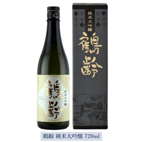 鶴齢 純米大吟醸 720ml 日本酒 新潟 かくれい 日本酒 ギフト　新潟　南魚沼