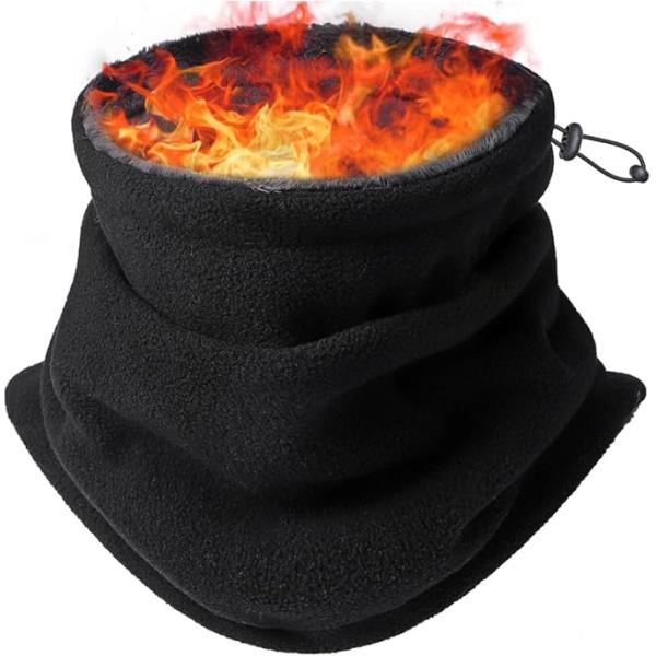 [Release date: December 9, 2025]【360°究極の防寒】細くて柔らかい起毛素材で、熱を閉じ込めやすく、肌に優しく快適な着心地を実現しています。フェイスカバ機能もあり、いっそう保温効果を高めて、360°首をかばっ...