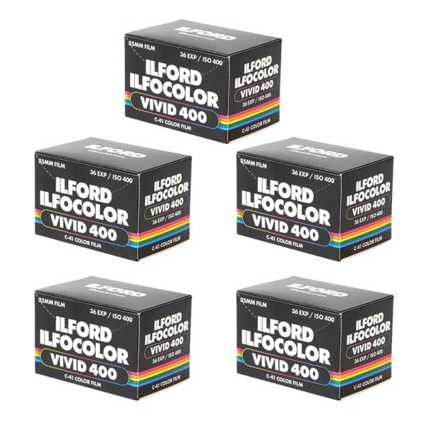 イルフォード　ILFOCOLOR VIVID 400-36EX 5本セット