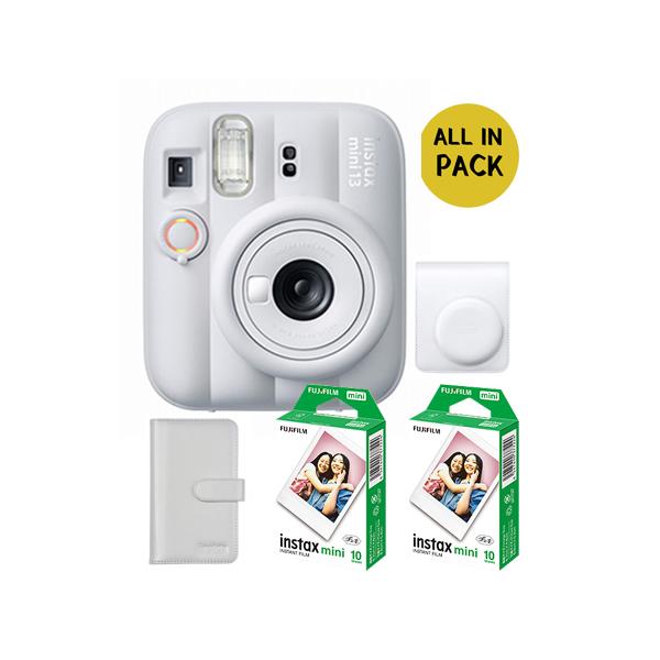 フジ　INSTAX mini 13 クレイホワイト オールインパック