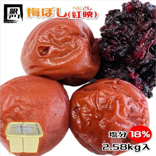 昔ながらのすっぱい“訳あり”梅干しです。製造過程で弾かれた規格外品になります。小さいキズや斑点等の皮膚病、着色不良、未熟果、などが含まれます。見た目は良くないですが、製造過程は同じです。原材料名:梅(福井県産)、しそ、食塩塩分=18%内容量...