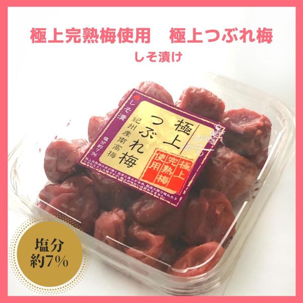 和歌山県産 紀州南高梅 梅干し 極上完熟梅使用 極上つぶれ梅 しそ漬