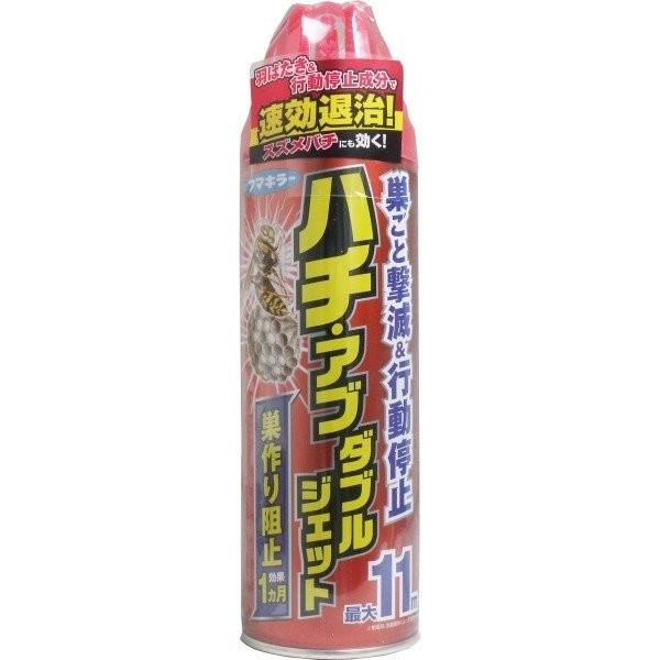 フマキラー ハチ・アブダブルジェット 殺虫剤 ４５０ｍｌ :4902424441130:春かぜ千里 日用良品 - 通販 - Yahoo!ショッピング