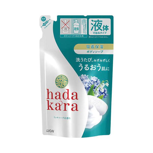 hadakara（ハダカラ）ボディソープ リッチソープの香り つめかえ用
