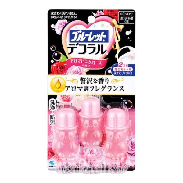 「わけあり商品」ではありません。メーカーより直接仕入れます「通常商品」です。●便器表面に花びらジェルをデコって（貼り付けて）おくだけで、心地よい香りが広がり、水ぎわのきれいを保ちます●洗浄成分の働きでしっかり洗浄。汚れ付着防止効果できれいを...