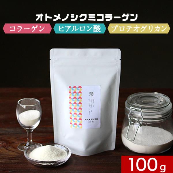 【原材料】コラーゲンペプチド（ゼラチン）（ドイツ製造）、デキストリン、鮭鼻軟骨抽出物/ヒアルロン酸【内容量】100g【保存方法】直射日光、高温多湿を避けて保存してください。【賞味期限】別途商品ラベルに記載【製造者】株式会社 オーガランド　〒...