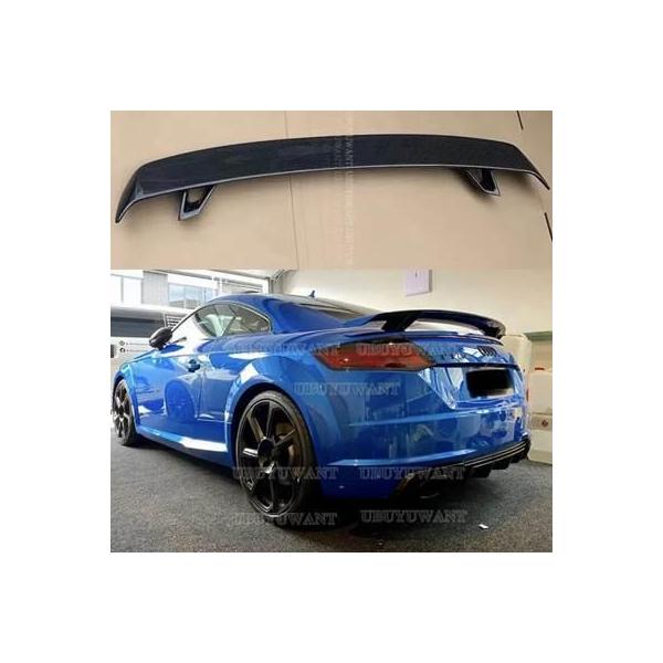 【並行輸入品】 トランク用カーボンリアスポイラー 車用装飾アクセサリー アウディR8 tt tts ttrs s3 s4 s5 s6 s7 s8