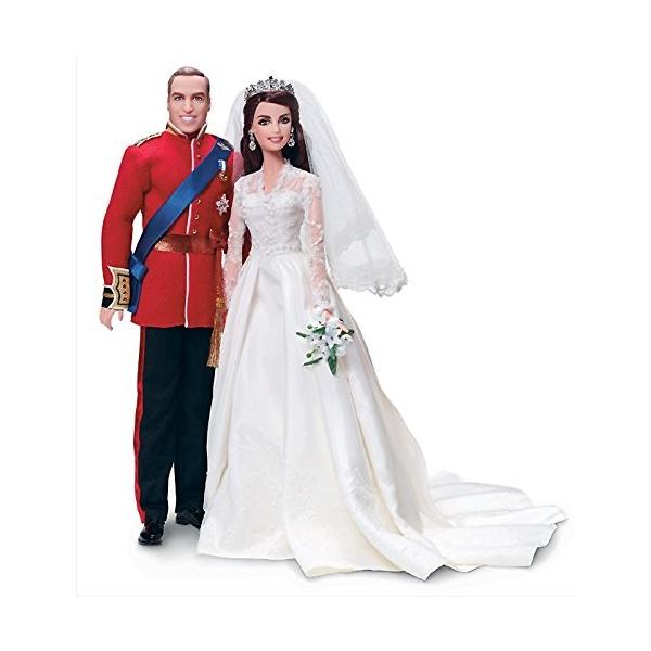 バービーコレクター ウイリアム&amp;ケイト(ゴールドラベル)(W3420)Barbie William and Catherine (Kate Midd