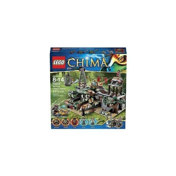 レゴ LEGO 70014 チーマ CHIMA ワニ族・隠れ家要塞 The Croc Swamp Hideout