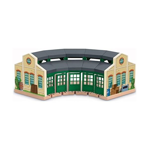 木製トーマス　ティドマス機関庫・転車台セット 木製トーマス ティドマス機関庫・転車台セット 木製トーマス