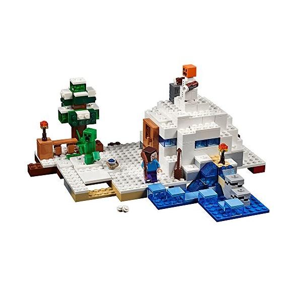 レゴマインクラフト LEGO Minecraft 21120 the Snow Hideout Building Kit