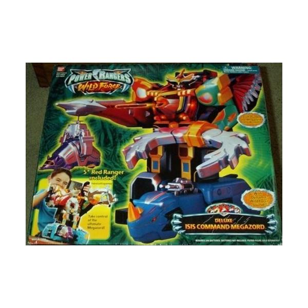 Deluxe Isis Command Megazord Power Rangers Wild Force Electronic Action Figure By BanDai MMPR