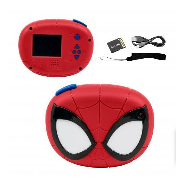 ekids スパイダーマン キッズカメラ SDカード付き ビデオカメラ付き子供用デジタルカメラ スパイダーマン