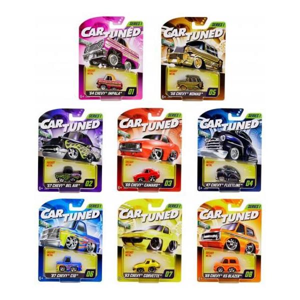CarTunedシリーズ 1-8パック ダイキャスト車 対象年齢6歳以上