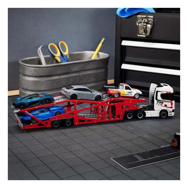 Hot Wheels ELITE 64 - SCANIA 770 S Car carrier スカニア カー