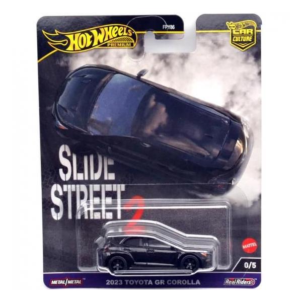スライド・ストリート 2 - 2023 トヨタ GR カローラ (チェイスカー) HOT WHEELS ホットウィール CAR CULTURE - SLIDE STREET 2-2023 TOYOTA