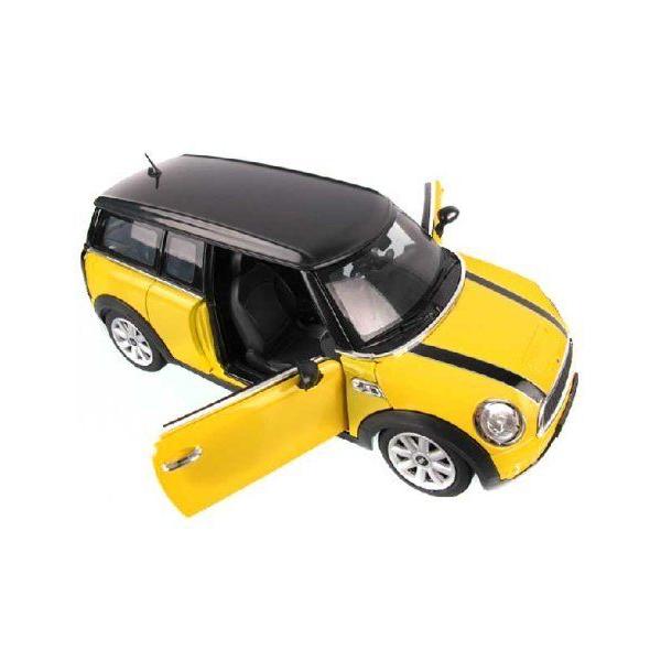 RASTAR 1/24 Mini Clubman Alloy Diecast Model Yellow Car-37400