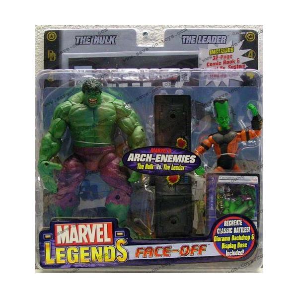 トイビズ マーベルレジェンド フェイスオフシリーズ ハルクvsリーダー マーベル レジェンド Marvel Legends 6インチ [Face Off] ハルク vs