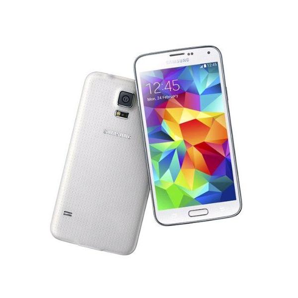 Samsung GALAXY S5 SM-G900F (SIMフリーLTE, 16GB, Shimmery White)