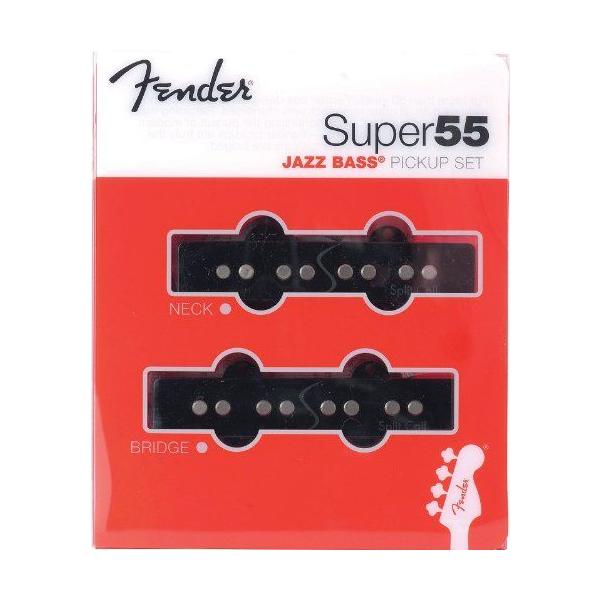 Fender Noiseless ベースピックアップ 2個セット Fender Super 55 set Noiseless Jazz Bass Pickup フェンダー ジャズ
