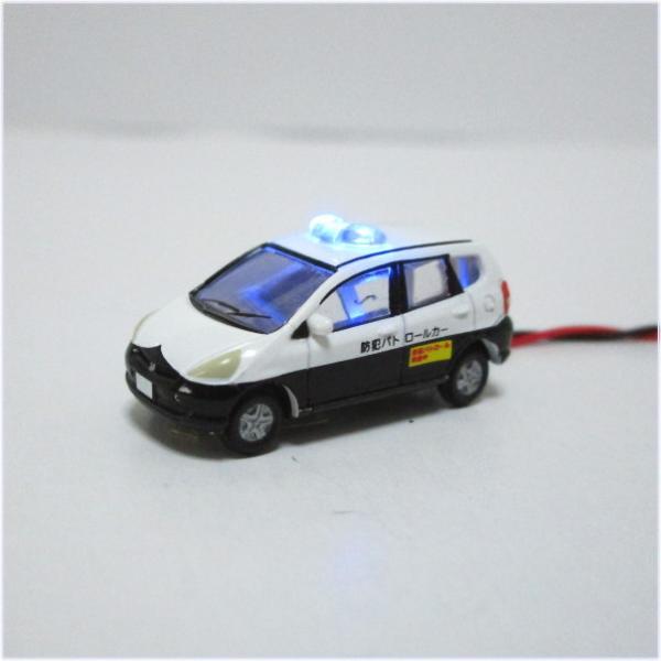 防犯パトロールカー LED搭載【Nゲージ】 :car-n-led17:わき役黒 