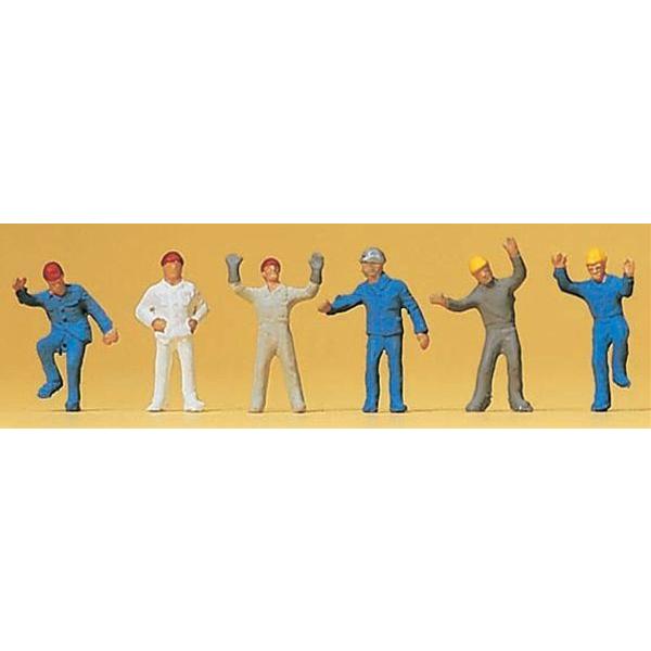 Preiserプライザー79105 梯子を登る作業員【Nゲージ人形】【塗装済み