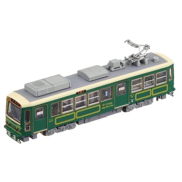 MODEMOモデモ 東京都電7700形7701みどり M車 NT167 : わき役黒ちゃん
