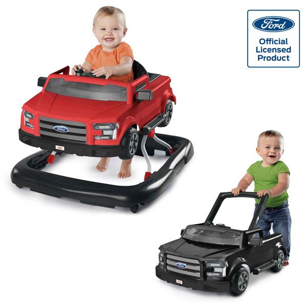 アメリカの人気自動車メーカー「Ford(フォード)」とコラボした、お洒落で機能的なベビーウォーカーが登場。お子様の成長段階や遊びのスタイルに合わせて、4通りの使い方が可能。遊びながら自然に運動能力を育てます。ウォーカーと手押し車に分ければ2...