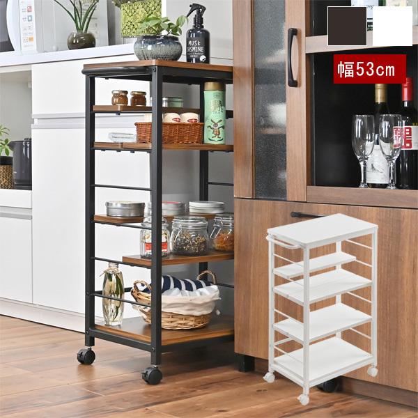 ラック キャスター付きで移動も楽々 収納ワゴン 隙間収納 y900676_1.jpg