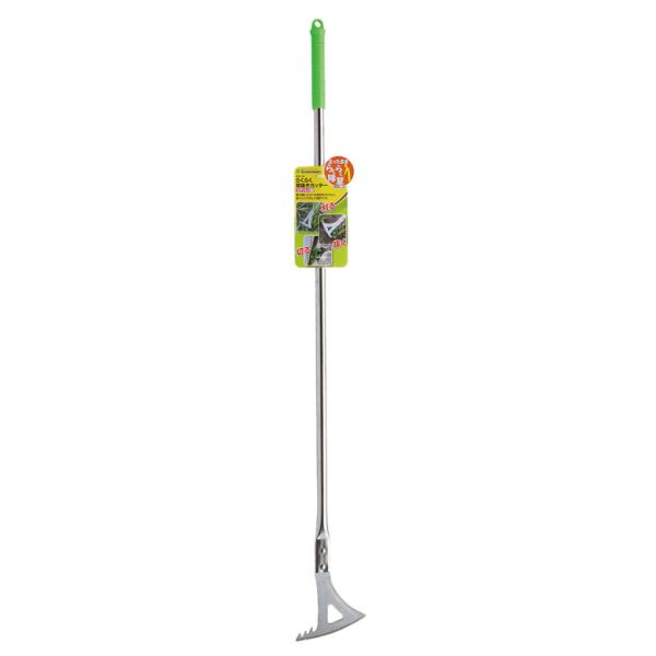草抜き らくらく草抜きカッター 800mm柄 KPL-30 ガーデンヘルパー(GardenHelper) 草刈り 除草 草取り 雑草取り ガーデニング用品 園芸用品 庭園 収穫 石黒金属