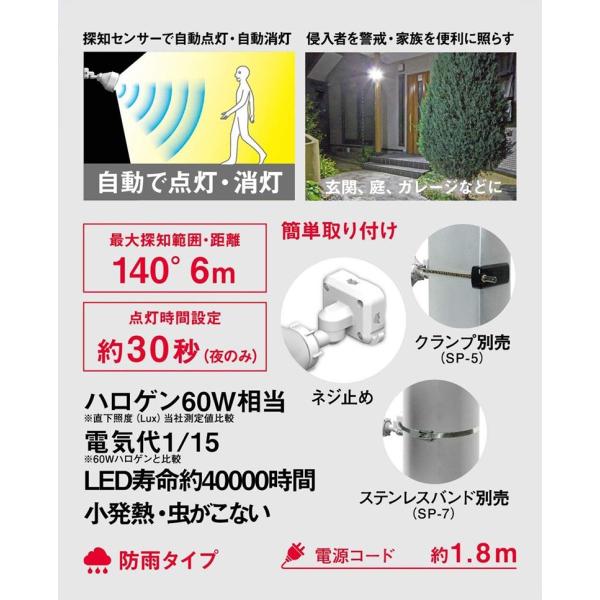 センサーライト 屋外 人感センサー ムサシ Ritex 4w 1灯 Ledセンサーライト Led Ac103 防犯灯 防犯ライト 防犯グッズ 照明 玄関 Buyee Buyee 日本の通販商品 オークションの代理入札 代理購入